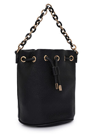 Cambirdge Polo Club Zincir Detaylı Büzgülü Kadın Omuz Çantası MB03