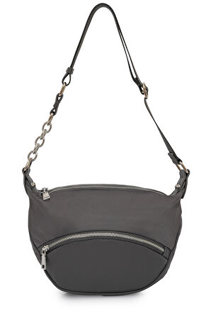 Cambirdge Polo Club Zincir Detaylı Fermuarlı Kadın Omuz Çantası MB15