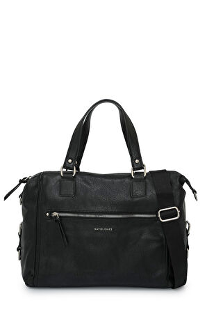 David Jones Ön Cep Fermuar Detaylı Kadın Omuz Çantas DJ262-2