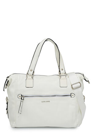 David Jones Ön Cep Fermuar Detaylı Kadın Omuz Çantas DJ262-2