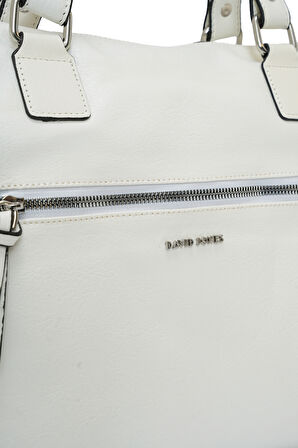 David Jones Ön Cep Fermuar Detaylı Kadın Omuz Çantas DJ262-2