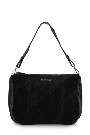 David Jones Süet Dokulu Kadın Omuz Çantası ED069