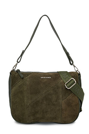 David Jones Süet Dokulu Kadın Omuz Çantası ED069