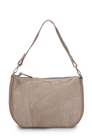 David Jones Süet Dokulu Kadın Omuz Çantası ED069