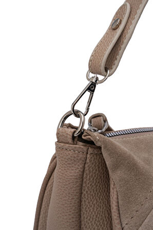 David Jones Süet Dokulu Kadın Omuz Çantası ED069