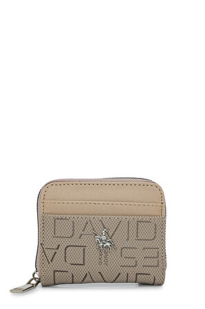 David Jones Yazı Bölme Detaylı Mini Kadın Cüzdan CZ100