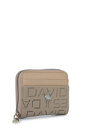 David Jones Yazı Bölme Detaylı Mini Kadın Cüzdan CZ100