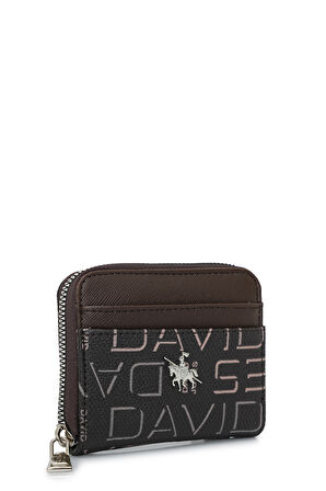 David Jones Yazı Bölme Detaylı Mini Kadın Cüzdan CZ100