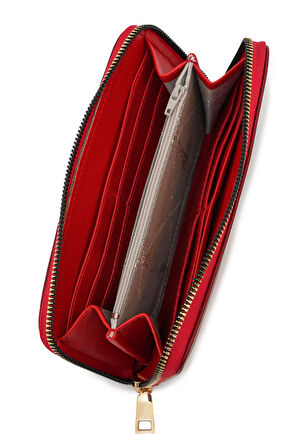 David Jones Fermuar Detaylı Cüzdan CZ101-1