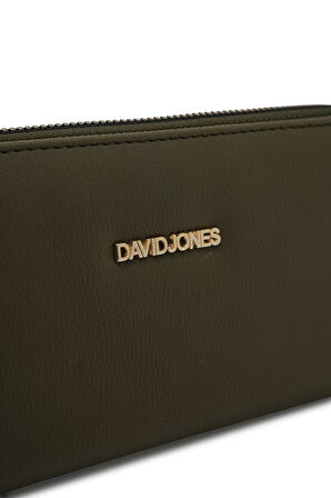 David Jones Fermuar Detaylı Cüzdan CZ101-1