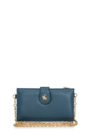 David Jones Zincir Detaylı Askılı Kadın Cüzdan CZ102-1