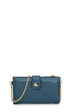 David Jones Zincir Detaylı Askılı Kadın Cüzdan CZ102-1