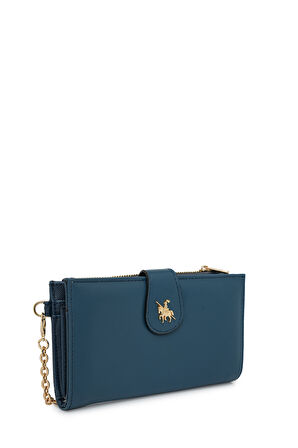 David Jones Zincir Detaylı Askılı Kadın Cüzdan CZ102-1