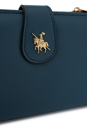 David Jones Zincir Detaylı Askılı Kadın Cüzdan CZ102-1