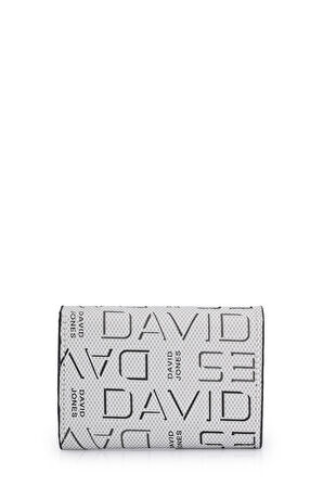 David Jones Logo Detaylı Kapaklı Mini Cüzdan CZ103