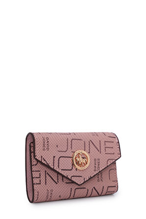 David Jones Logo Detaylı Kapaklı Mini Cüzdan CZ103