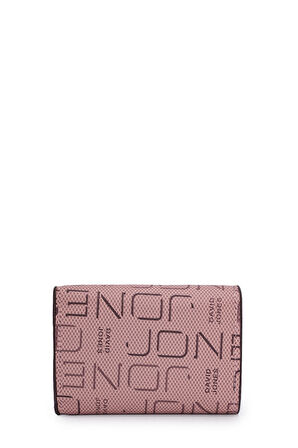 David Jones Logo Detaylı Kapaklı Mini Cüzdan CZ103