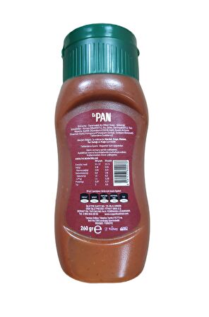 Dr. Pan 5'li Şekersiz Sos Seti Ketçap-Hot Chili-Hardal-Barbekü-Sriracha Sos Düşük Kalorili