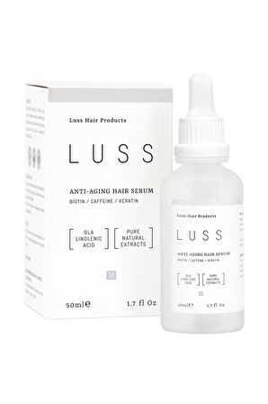 LUSS - Anti Aging Hair Serum ve Plant Keratin Conditioner 2'li Set