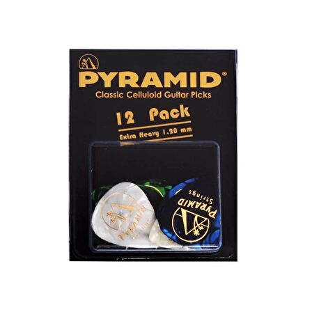 Pyramid 557cp 1.20 Mm 12 Adet Extra Heavy Pena Gitar Aksesuar