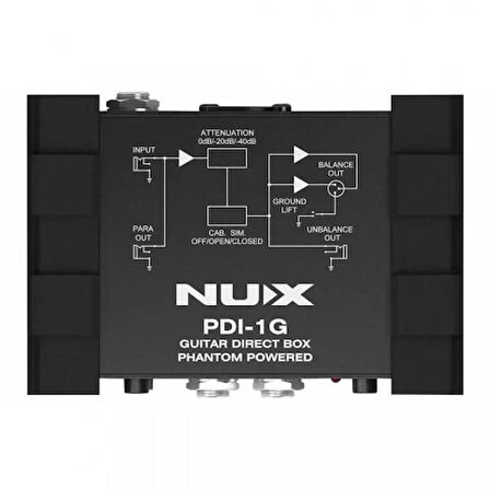 Nux Pdı-1g Guıtar Dırect Box Dı Box