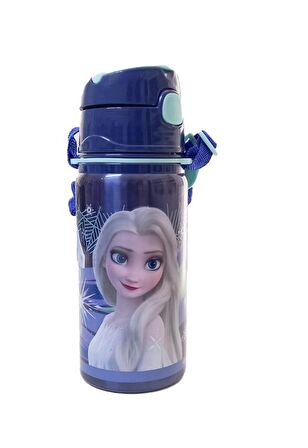 Kız Çocuk Frozen Elsa Çelik Matara Salto 500 ml.