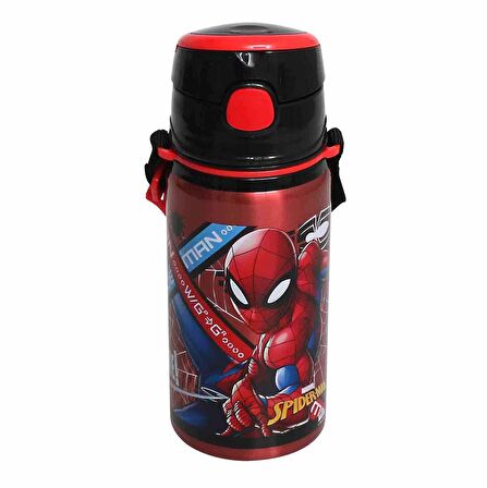 Erkek Çocuk Spiderman Çelik Matara Salto 500 ml.