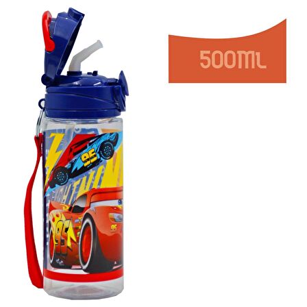 Frocx Disney Cars Lisanslı Pipetli Matara 500 Ml Lacivert OTTO-44207