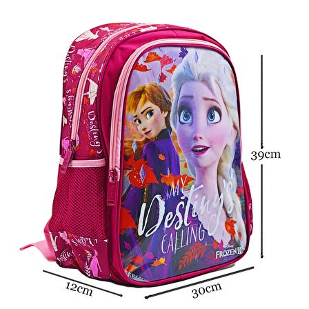 Frocx Disney Frozen II Lisanslı İlkokul Çantası 2 Bölmeli Otto-48031