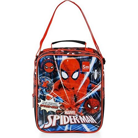 010 ŞAHİN - OTTO-48110 48110 SPIDERMAN BESLENME ÇANTASI DUE NEIGBORHOOD