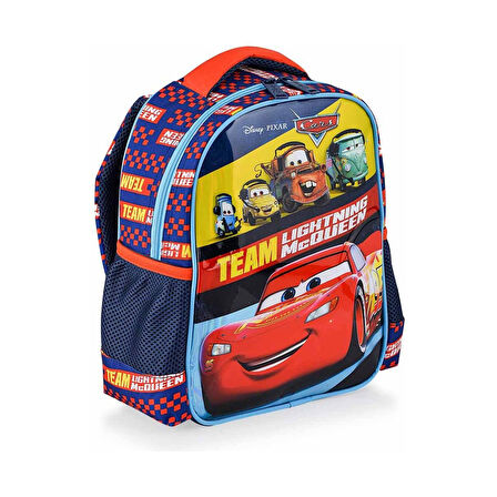 Cars Team Lightning Mcqueen Anaokulu Çantası 48244