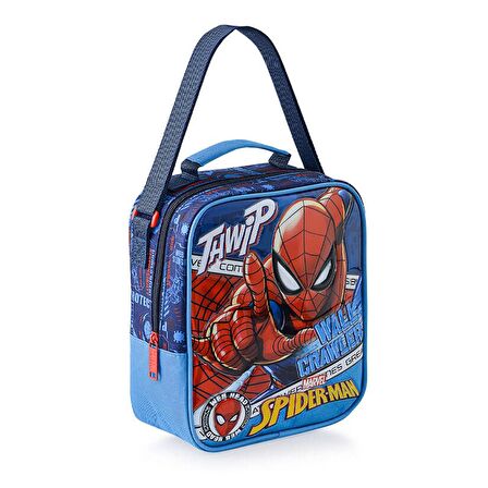 Lisanslı İlkokul Beslenme Çantası Spiderman Due Wall Crawler W2 48098