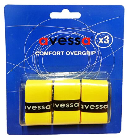 Avessa Og-10 Overgrip Sarı 3lü