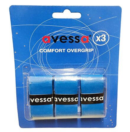 Avessa Og-30 Overgrip Mavi 3lü