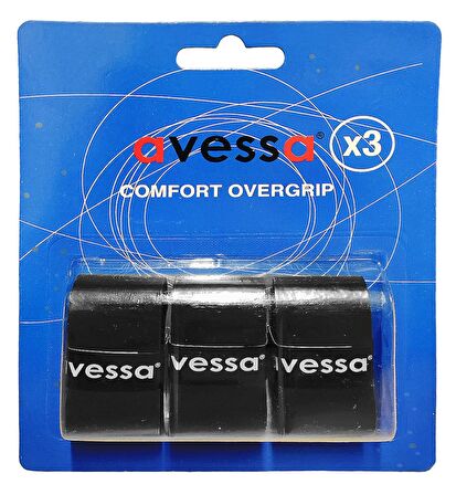 Avessa Og-70 Overgrip Siyah 3lü