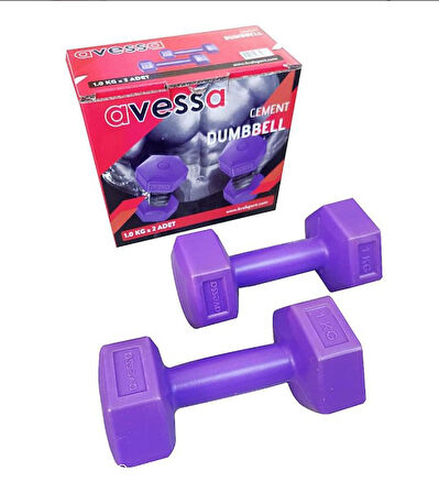 Avessa 2 Kg Plastik Dambıl DB-4141-2