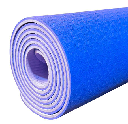 Avessa Tpe-50 Çift Renk Tpe Pilates Minderi Mor
