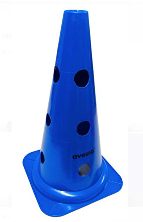 Avessa Hn-38-2 Delikli Antrenman Hunisi 38 Cm Mavi 6lı