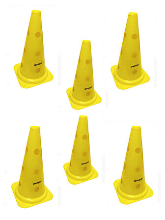 Avessa Hn-38-5 Delikli Antrenman Hunisi 38 Cm Sarı 6lı