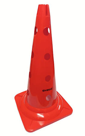 Avessa Hn-52-1 Delikli Antrenman Hunisi 52 Cm Kırmızı 6lı