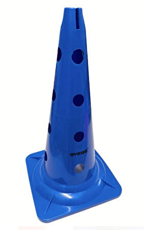 Avessa Hn-52-2 Delikli Antrenman Hunisi 52 Cm Mavi 6lı