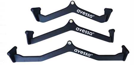Avessa Mac-500 Mag Grıp Sırt Çekiş Bar Aparatı Seti 5li