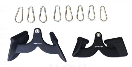 Avessa Mac-800 Mag Grip Sırt Çekiş Bar Aparatı Seti 8li