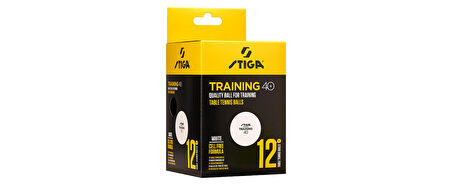 Stiga Table Tenis Ball Traınıng Pinpon Topu Beyaz 12li 1110-2610-12