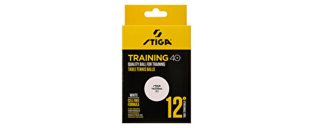 Stiga Table Tenis Ball Traınıng Pinpon Topu Beyaz 12li 1110-2610-12