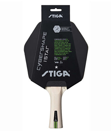 Stiga Bat Cybershape1 Star Masa Tenisi Raketi 1211-0906-35