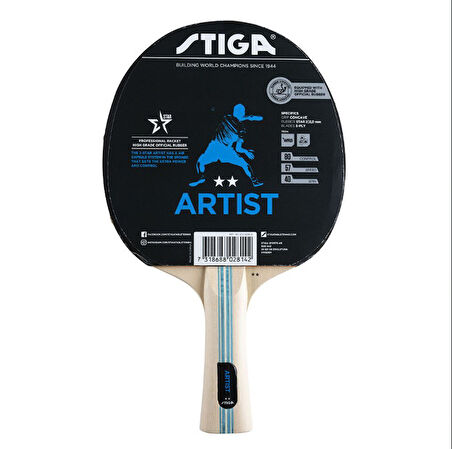Stiga Bat Artıst-2 Star Masa Tenisi Raketi 1212-6218-01