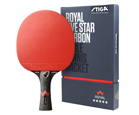 Stiga Bat Royal 5 Star Carbon Masa Tenisi Raketi 1215-2818-01