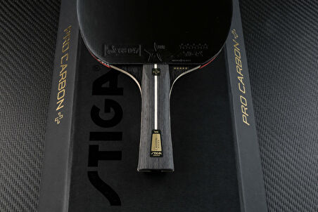 Stiga Bat Pro Carbon Plus-5 Star Masa Tenisi Raketi 1215-2820-01