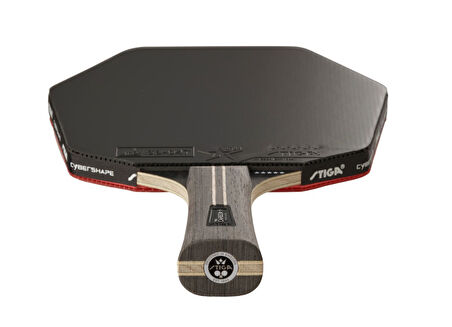 Stiga Bat Pro Carbon Plus Cybershape 5 Star Masa Tenisi Raketi 1215-0401-35